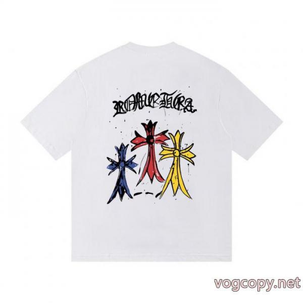 ブランド コピー 品人気モデル 流行り ファッション感満々TシャツCHROME HEARTS 5 