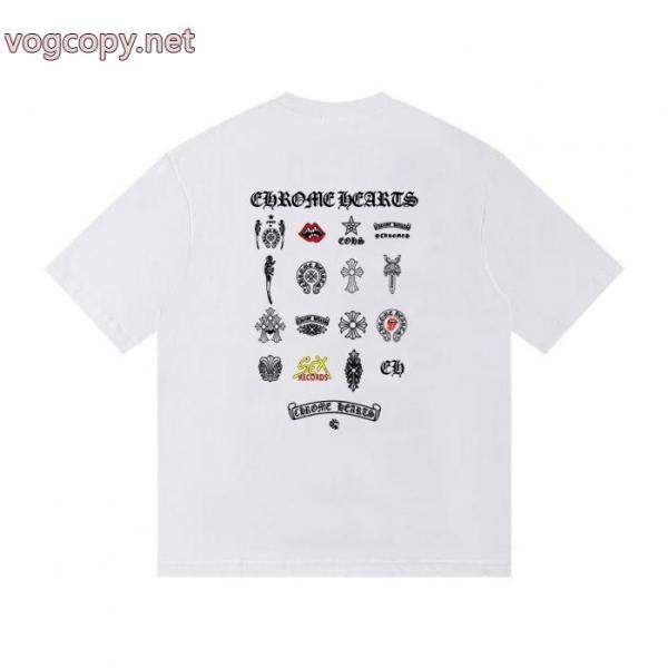 2026年人気の最新作 新作限定極上エレ女 綺麗なTシャツ偽物 ブランド 販売CHROME HEARTS 5