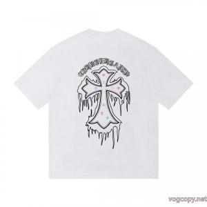 TシャツCHROME HEARTS顧客セール大特価 お洒落上級者にも 爽やかすぎない大人の印象にブランド 品 激安 通販
