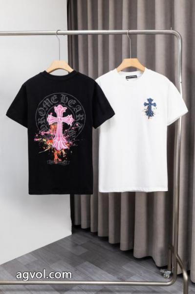 コピー ブランド 優良超人気高品質 赤字超特価最新作 早い者勝ち半袖TシャツCHROME HEARTS 2
