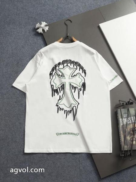 お洒落新作 コスパ最強 特別人気感謝SALEスーパー コピー 安心半袖TシャツCHROME HEARTS 4