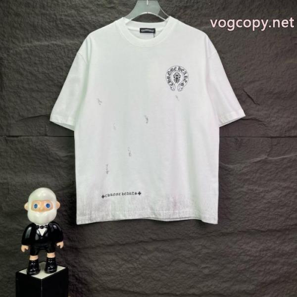 コピー 品 ブランド半袖TシャツCHROME HEARTS上質 大人気! 上品でベーシック 新作追加 5