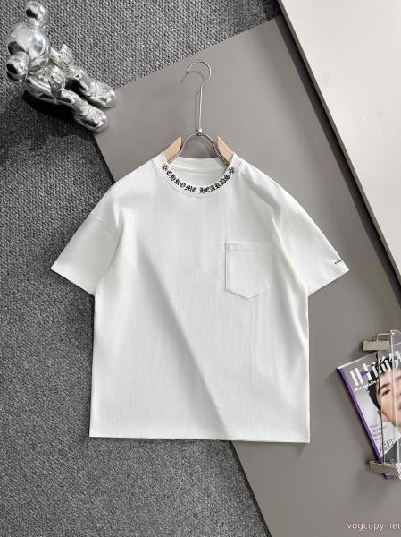 お洒落新作 国内完売色 自分らしく半袖TシャツCHROME HEARTSブランド コピー s 級 0 