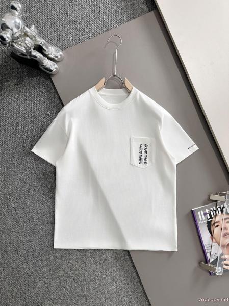 オリジナル 格好良い 秋冬季節限定ブランド アクセサリー 激安CHROME HEARTS半袖Tシャツ 0 