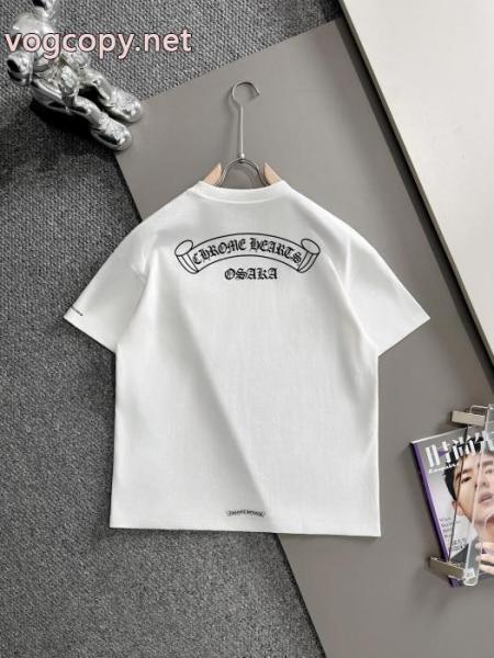 オリジナル 格好良い 秋冬季節限定ブランド アクセサリー 激安CHROME HEARTS半袖Tシャツ 5 