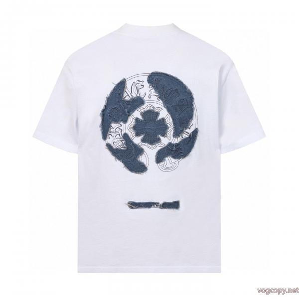 海外限定!! 最高品質かつ最安値 お買い得品質保証半袖Tシャツブランド スーパー コピー 店舗CHROME HEARTS 0 