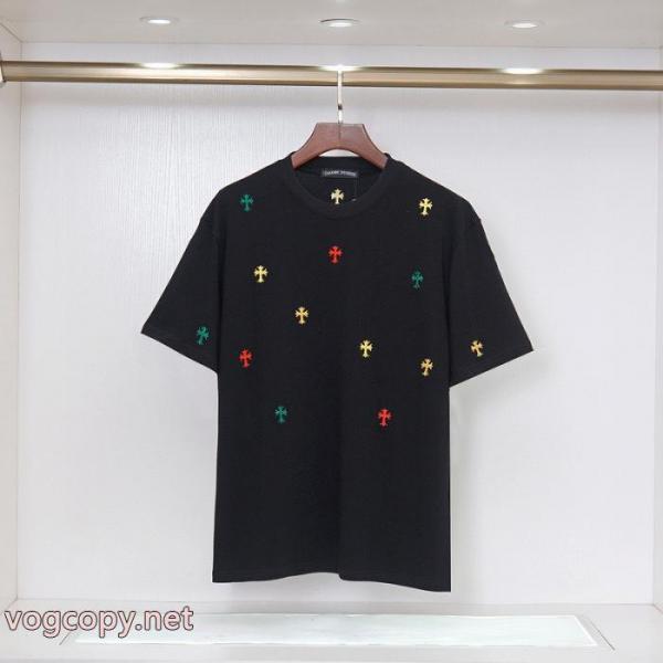 CHROME HEARTS半袖Tシャツ良好な材質 素敵なデザイン 2026最新作偽 ブランド 通販 1