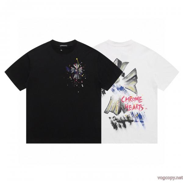 クロムハーツブランド コピー 激安超かわいい 最終数量限り！ 個性的な美品半袖Tシャツ 0 