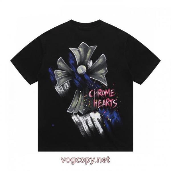 クロムハーツブランド コピー 激安超かわいい 最終数量限り！ 個性的な美品半袖Tシャツ 6 