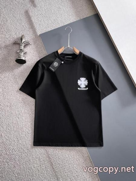 ブランド スーパー コピー 優良最旬アイテム 2026年秋の新作続々 注目作品CHROME HEARTS半袖Tシャツ 5 