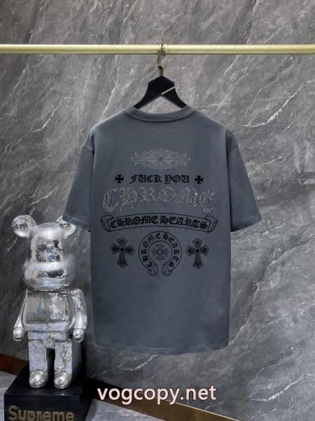 半袖TシャツCHROME HEARTSスーパー ブランド コピーファション性の高い 即納品 豊富な色揃え 5