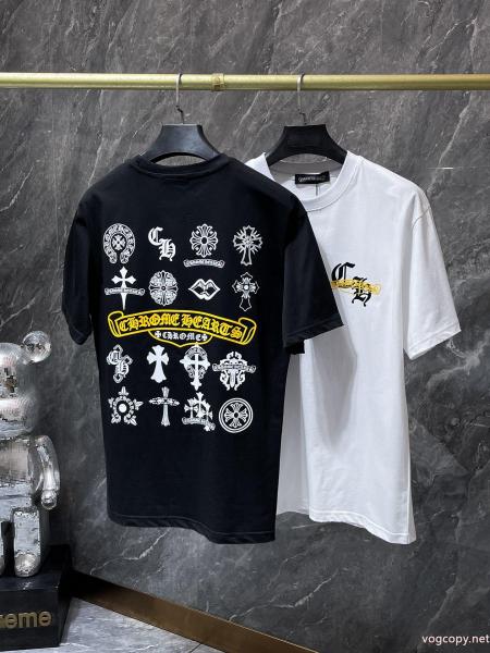 清潔感で洗練され 即発送OK 洒落感を演出する！ブランド コピー 品半袖TシャツCHROME HEARTS 0 