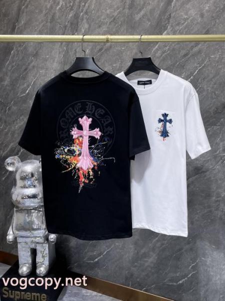 スーパー コピー ブランド 専門店半袖Tシャツ数量限定セール 2026☆新色が登場！  最安値品質保証CHROME HEARTS 5 