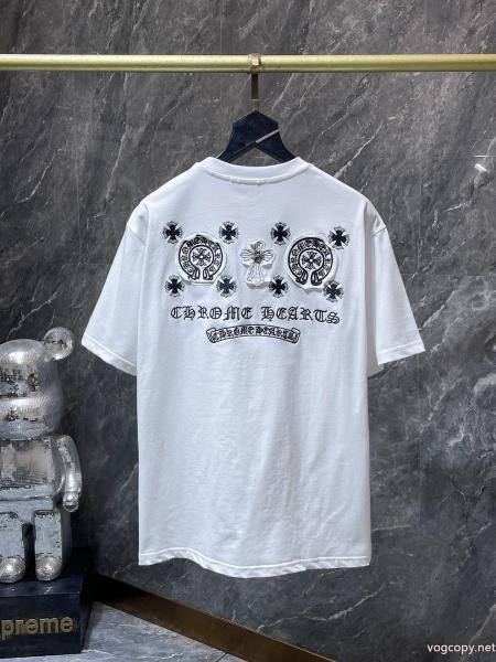 半袖Tシャツ海外限定! 26SS新作 カジュアルコーデに ファション性の高い偽物 ブランド 販売CHROME HEARTS 0 