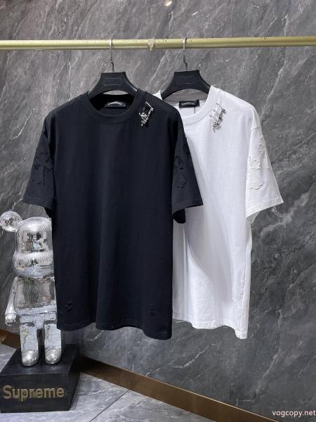 ブランド コピー ショップ半袖Tシャツ2026最新入荷 大絶賛の履き心地! 2026トレンドアイテム激安CHROME HEARTS 0 