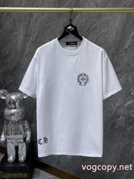 半袖Tシャツブランド 偽物 通販最も安いです 普段使い 新作限定争奪戦CHROME HEARTS 3
