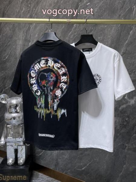 半袖Tシャツブランド 偽物 通販最も安いです 普段使い 新作限定争奪戦CHROME HEARTS 5