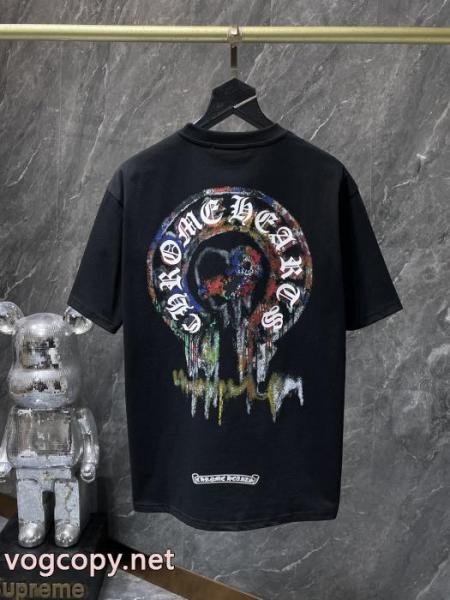 半袖Tシャツブランド 偽物 通販最も安いです 普段使い 新作限定争奪戦CHROME HEARTS 4