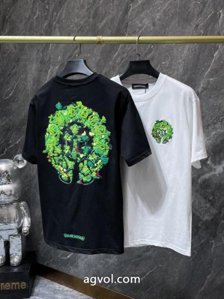 オススメ新作 存在感のある  優しい印象半袖TシャツCHROME HEARTSスーパー コピー 通販 5 