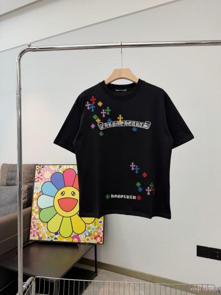 CHROME HEARTSおしゃれ上級者に着 ラグジュアリーな雰囲気 魅力をプラス半袖Tシャツブランド スーパー コピー 優良店 0 
