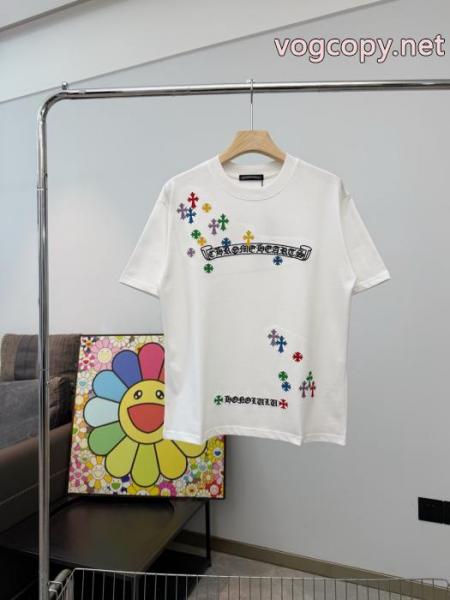 CHROME HEARTSおしゃれ上級者に着 ラグジュアリーな雰囲気 魅力をプラス半袖Tシャツブランド スーパー コピー 優良店 5 