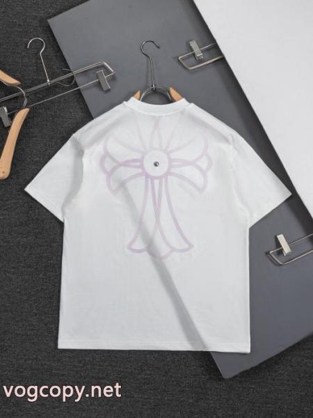 ブランド 通販 激安CHROME HEARTS上質なもの 大人気商品 好評モデル半袖Tシャツ 5 