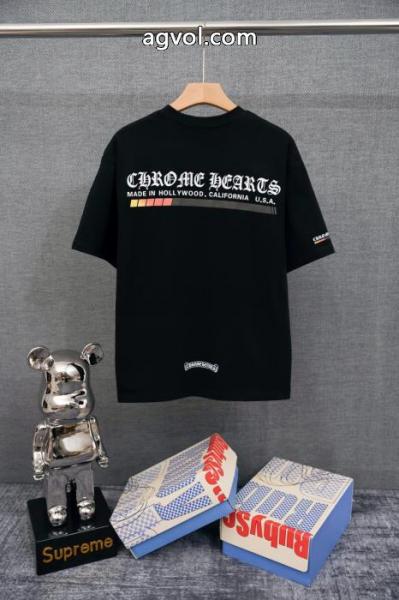 ブランド コピー 販売半袖Tシャツ今年の2026は最安値 人気爆だんな売れ筋！ 海外直送CHROME HEARTS 5 