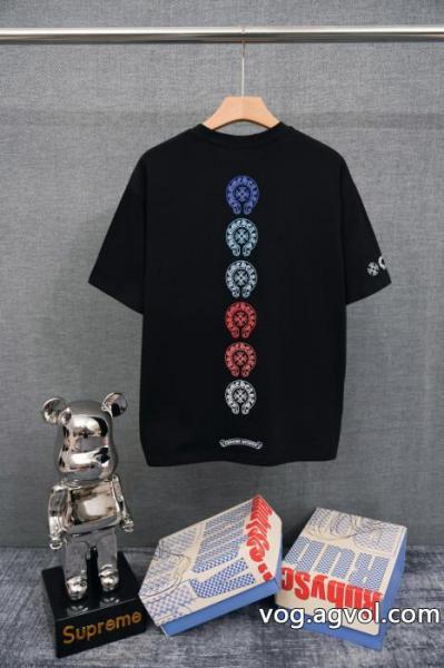 オススメアイテム 人気セール大人気 2026年最新人気CHROME HEARTSブランド コピー半袖Tシャツ 0 