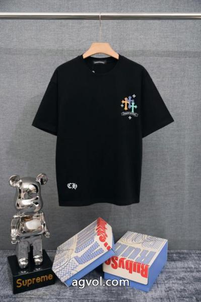 激安 通販 ブランド半袖TシャツCHROME HEARTS極上の着心地 軽くて着心地がいい 最前線2026 5 