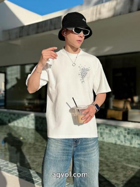 話題となった 限定品も! フォーマル多機能 CHROME HEARTS偽 ブランド半袖Tシャツ 5
