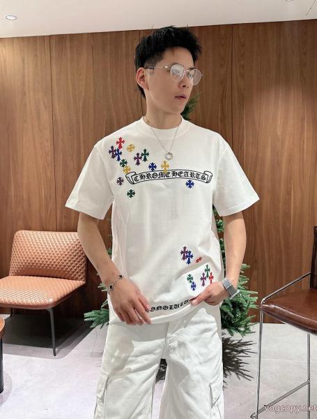 希少お得！ 超HOT新品商品 人気アイテムも同時にチェックCHROME HEARTS半袖Tシャツコピー ブランド 通販 0 