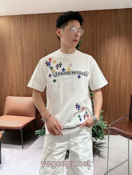 希少お得！ 超HOT新品商品 人気アイテムも同時にチェックCHROME HEARTS半袖Tシャツコピー ブランド 通販 5 