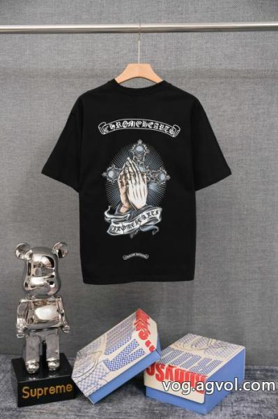 流行の最前線 超定番人気 マストアイテム新入荷半袖Tシャツスーパー コピーCHROME HEARTS 0 