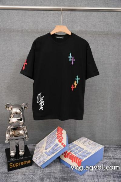 偽物 ブランド 激安CHROME HEARTS半袖Tシャツ軽やかな素材感 光沢のある 大人のための新作 0 