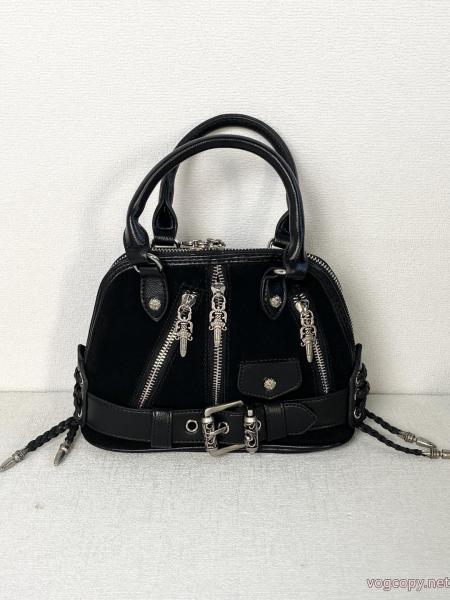 こなれ感 定番人気薄手柔らか 質感に満足偽 ブランド 通販 バッグCHROME HEARTS. 0