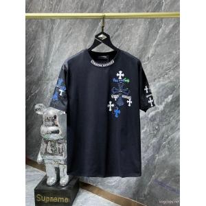 ブランド フェイク半袖Tシャツ限定！人気オススメ 高級感演出 お手頃価格でGETCHROME HEARTS