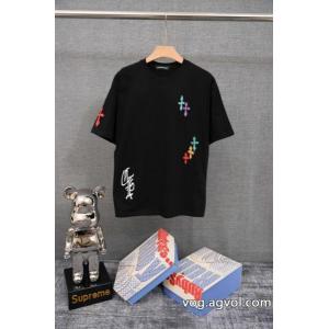 偽物 ブランド 激安CHROME HEARTS半袖Tシャツ軽やかな素材感 光沢のある 大人のための新作