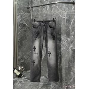 格安*出品*新品 限定！人気オススメ 2026新年度人気入荷CHROME HEARTS偽物 ブランド 販売ジーンズ