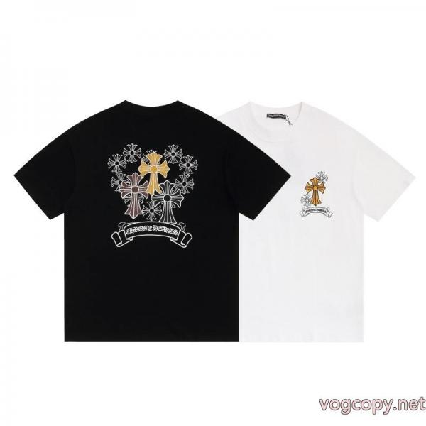 新商品! カラバリ豊富 人気定番激安 ブランドCHROME HEARTS半袖Tシャツ 0 