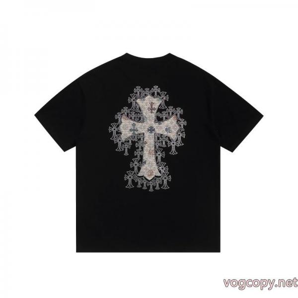 オシャレ度アップ 稀少*新品登場 新色登場ブランド コピー 通販CHROME HEARTS半袖Tシャツ 0 