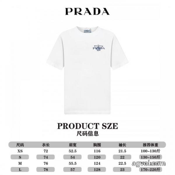 ブランド レプリカ半袖Tシャツ話題の新作到着！ 爽やかマルチ HOT品質保証PRADA 5 