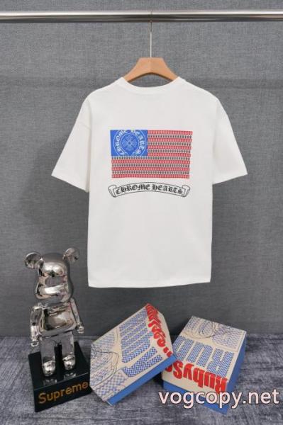 CHROME HEARTSスーパー コピー 品着こなし自在 目を惹く作品 高感度アイテム半袖Tシャツ 1