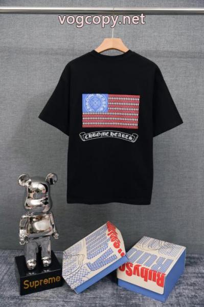 CHROME HEARTSスーパー コピー 品着こなし自在 目を惹く作品 高感度アイテム半袖Tシャツ 5