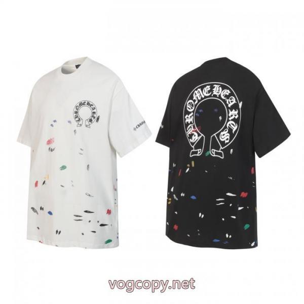 偽物 通販芸能人人気 毎日安い値ブランド新作 今流行クロムハーツ半袖Tシャツ 5 
