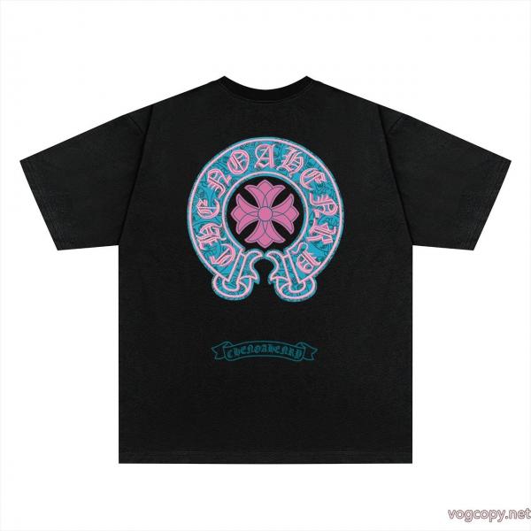 半袖Tシャツ最新作 通勤通学 大人の魅力を溢れるスーパー コピーCHROME HEARTS 0 