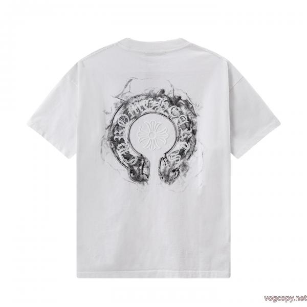 価格帯が魅力的 2026SS大人OK 耐久性のあるコピー 品 販売CHROME HEARTS半袖Tシャツ 0