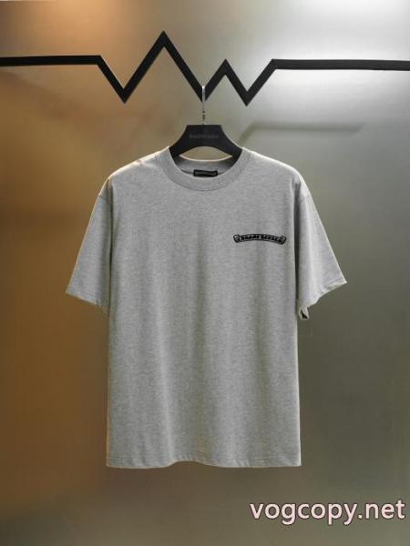 2026ss 大人気商品 上品スタイルCHROME HEARTSブランド 偽物 激安半袖Tシャツ 3