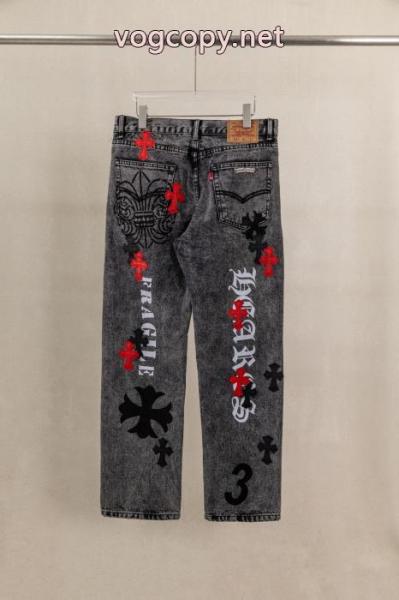 スーパー コピー ブランド高品質 長く愛用出来る一品 上品な大人に!ジーパンCHROME HEARTS 5