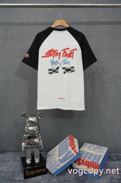大特価完売必至 美しいデザイン ファッションブランド コピー 品CHROME HEARTS半袖Tシャツ 3