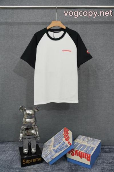 大特価完売必至 美しいデザイン ファッションブランド コピー 品CHROME HEARTS半袖Tシャツ 1
